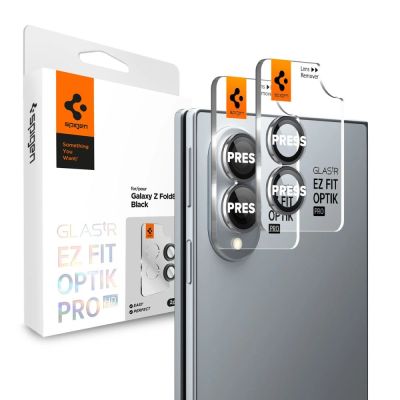 Spigen Optik Pro HD 2er-Pack Kameraschutzhülle für Samsung Galaxy Z Fold 8 – Schwarz