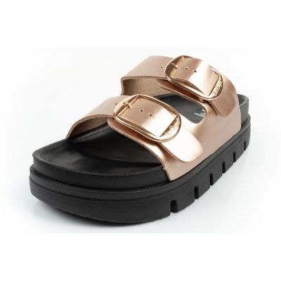 3. Lee Cooper Damenschuhe, Hausschuhe, gold, bequem, Plateau, modisch
