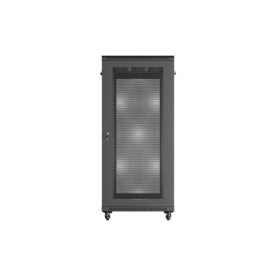 18. LANBERG Standschrank 19" 27U 600x1000 Schwarz