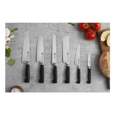 4. ZWILLING Santoku-Messer aus Stahl, 1 Stück