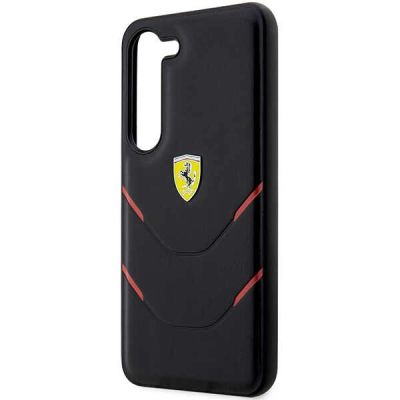 6. Ferrari FEHCS23SPBAK S23 S911 schwarz/schwarz Hardcase Hot Stamp Lines
