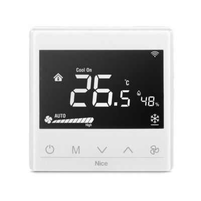 Nice Fan2-Control Weißer Temperaturregler-Thermostat