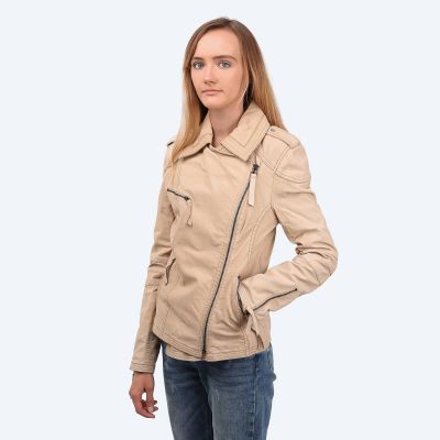 Wrangler Damen Büffellederjacke W4003ZB29