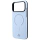 6. Mercedes Leder-3D-MagSafe-Hülle für iPhone 18 Pro Max / 17 Pro Max – Blau