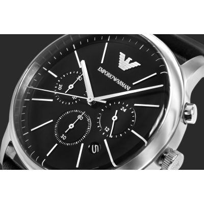 4. Herrenuhr EMPORIO ARMANI Minimalist Chronograph AR11774 + Box