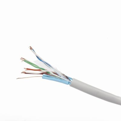 GEMBIRD FPC-5004E-L/100 Netzwerkkabel (F/FTP; 100 m; Kat. 5e; grau)