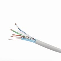GEMBIRD FPC-5004E-L/100 Netzwerkkabel (F/FTP; 100 m; Kat. 5e; grau)