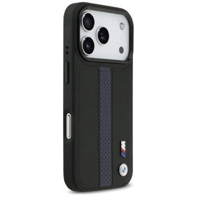 4. BMW M Perforated Stripe Logo MagSafe Case für iPhone 17 Pro – Blau