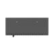 4. LANBERG Installationsschrank TPR 10" mit Mesh-Platte 340×340×140, schwarz (vormontiert)
