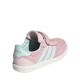 3. Adidas Breaknet Sleek pink und mintfarbene Kinderschuhe JS0136
