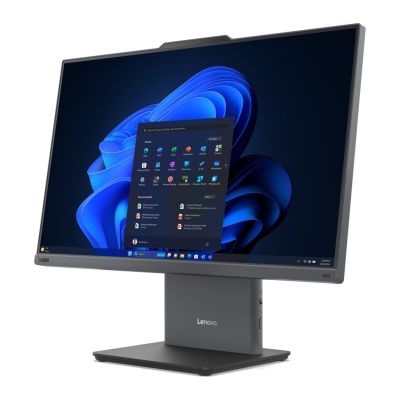 2. Lenovo ThinkCentre neo 50a All-in-One-PC mit Intel Core i5-210H Prozessor, 23,8" FHD IPS-Display (250 Nits), 16 GB DDR5-RAM (5200 MHz), SSD-Speicher, integrierter Intel-Grafik, 5-MP-Kamera, Windows 11 Pro, Luna Gray, 3 Jahre Vor-Ort-Service