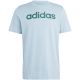 8. adidas Essentials Single Jersey Linear Logo-T-Shirt mit Stickerei M IJ8651