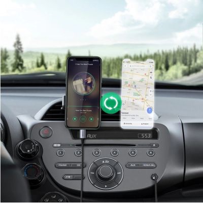 3. Ugreen Kabel AUX MFI Lightning Audiokabel - 3,5 mm Miniklinke 1 m grau (70509)