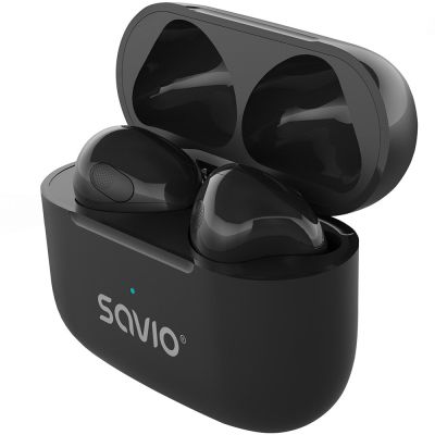 4. SAVIO Kabellose Bluetooth-Kopfhörer TWS-02 PRO