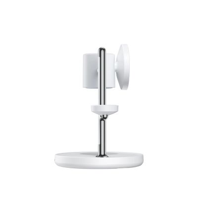 2. Joyroom JR-W23 Qi2 4-in-1 Tischladegerät mit integriertem induktivem Nachtlicht – Weiß