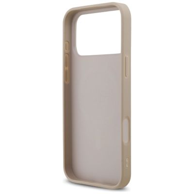 7. Guess 4G Ring Classic Logo MagSafena iPhone 17 Pro Max Hülle - Pink