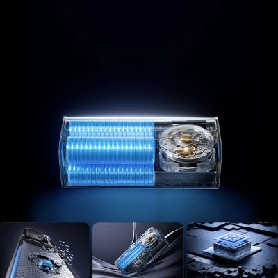 6. Baseus EnerGeek GR11 10000mAh 100W Powerbank mit einziehbarem Kabel – Grau