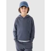 Jungen-Sweatshirt mit Kapuze, offen, 4F Junior 4FJWMM00TSWSM1292-25S