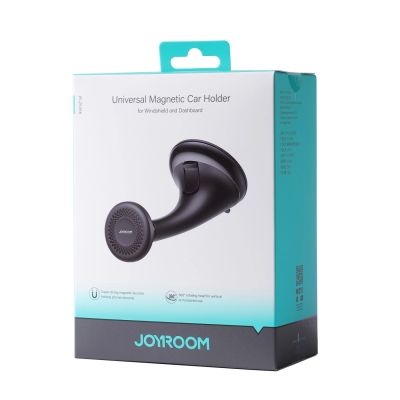 5. Joyroom JR-ZS356 universelle magnetische Autohalterung für ein Telefon im Cockpit/Fenster – Schwarz