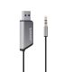 3. SAVIO TRANSMITER AUX, USB, BLUETOOTH 5.3, FREISPRECHFUNKTION, TR-16