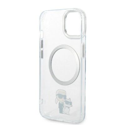7. Karl Lagerfeld KLHMP14MHNKCIT iPhone 14 Plus 6.7" Hardcase transparent Ikonischer Magsafe von Karl&Choupette