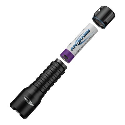 5. Ansmann TS1000RF Schwarze LED-Taschenlampe