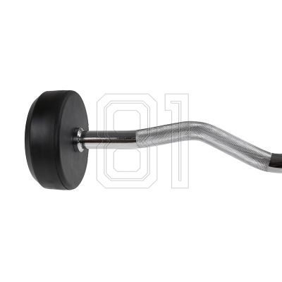 31. Gummierte Langhantel-/Curlstange HMS GSL-50 50 kg