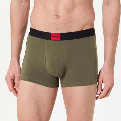 4. Hugo Trunk 3er-Pack Herren-Boxershorts aus Baumwolle, schmale Passform