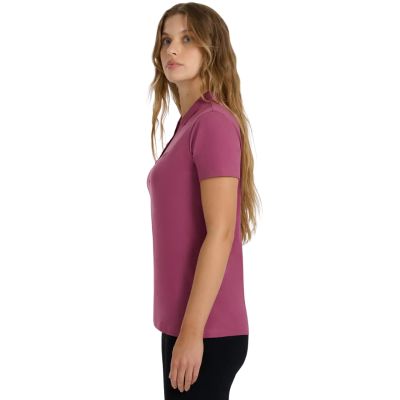 6. Damen Poloshirt 4F F554 bordeaux 4FWAW25TPTSF554 60S