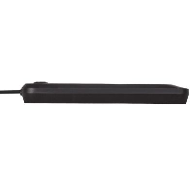 2. MACLEAN Steckdosenleiste, Verlängerungskabel, 5 Steckdosen + 3 USB-Anschlüsse, 110–240 V Wechselstrom, 50/60 Hz, max. 2,1 A, 2500 W, 1,5 m, Schwarz, MCE395 B
