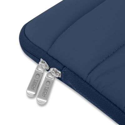 5. Tech-Protett Flauschige Laptoptasche 13-14 - Marineblau