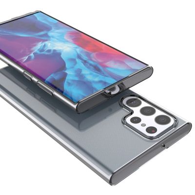 6. Ultraklare Gelabdeckung 0,5 mm Samsung Galaxy S22 Ultra Transparent