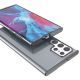 6. Ultraklare Gelabdeckung 0,5 mm Samsung Galaxy S22 Ultra Transparent