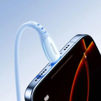 8. Joyroom S-A59 Vibrant Series 60W USB-C - USB-C-Kabel 1,2 m - blau