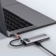 11. Baseus Metal Gleam Series 5-in-1 Multifunktions-HUB USB Typ C - USB Typ C Stromversorgung 100 W / HDMI 4K 30 Hz / 3x USB 3.2 Gen 1 (CAHUB-CX0G)