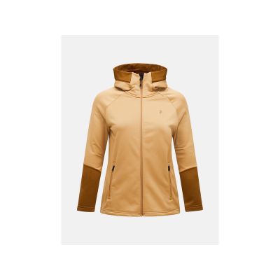 PEAK PERFORMANCE W Rider Essentials Zip-Hoodie Braun