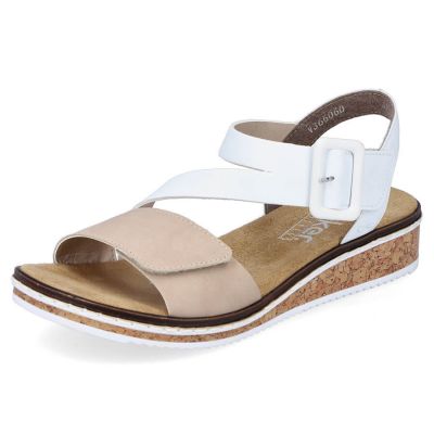 7. Bequeme Rieker W RKR678 Kombi-Sandalen