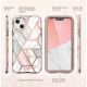 7. Supcase Cosmo Hülle für iPhone 14 Plus – rosa Marmor
