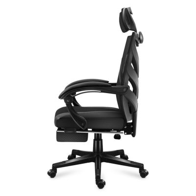36. Huzaro Combat 5.0 Schwarzer Gaming-Stuhl