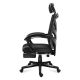 36. Huzaro Combat 5.0 Schwarzer Gaming-Stuhl
