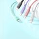 11. Joyroom Multi-Color Series S-A34 USB-A / Lightning 3A-Kabel 1 m – Rosa