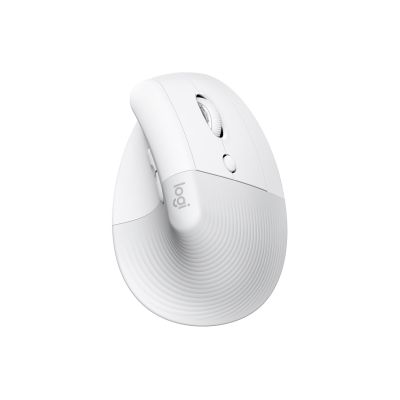 15. Logitech Lift Vertikale Weiße Maus