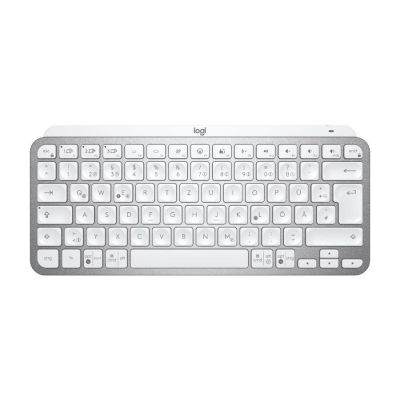 5. Logitech MX Keys Mini Minimalistische kabellose beleuchtete Tastatur mit Funkfernbedienung und Bluetooth, QWERTZ-Tastatur, Englisch, Grau