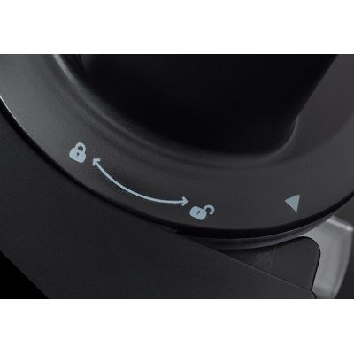 2. ELDOM Slow Juicer PJ400 400W Silber-Schwarz, BPA-frei, Schnecke 80 [U/min]