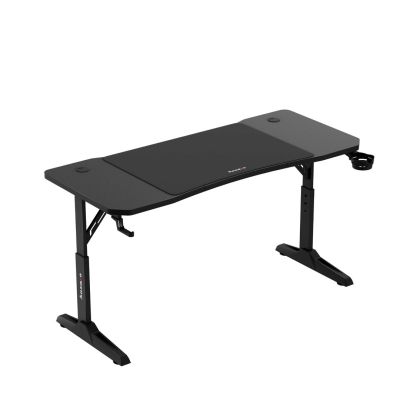 17. Huzaro Hero 3.6 Schwarzer Gaming-Schreibtisch