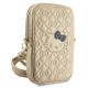 3. „Hello Kitty Quilted Bows“-Umhängetasche – Gold