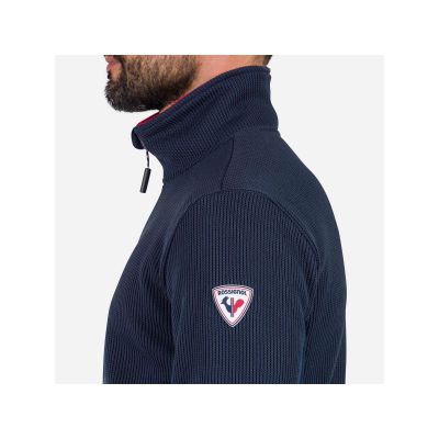 5. Rossignol Cieloalto Fleece Fz Marineblaues Sweatshirt