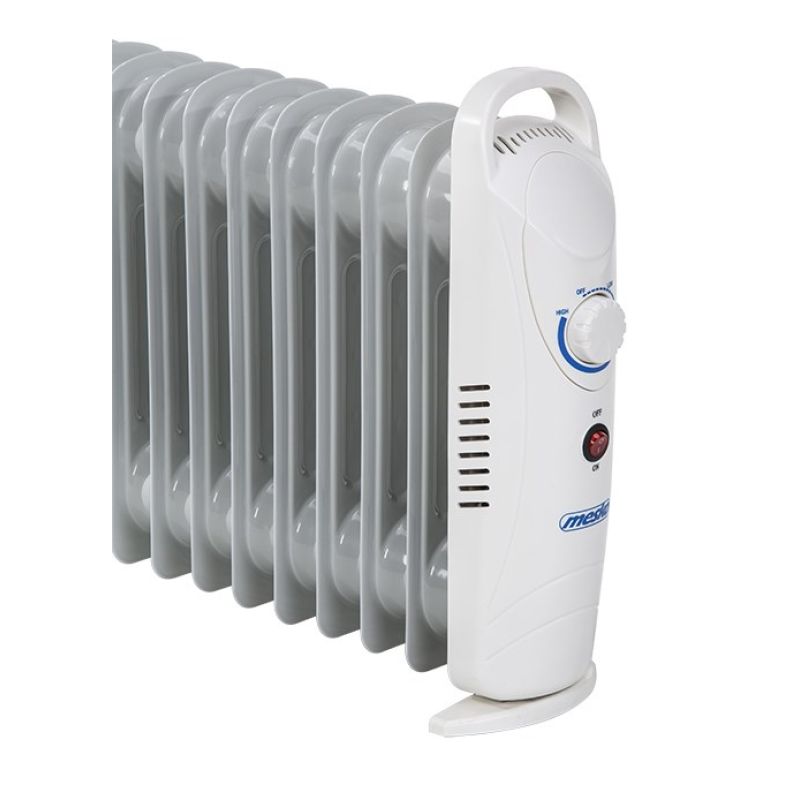 10. MESKO MS 7806 Ölkühler mit 11 Lamellen (1200 W; 11; weiß) (Steckdose)