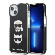Karl Lagerfeld Karl&Choupette Head Case für iPhone 13 - Schwarz