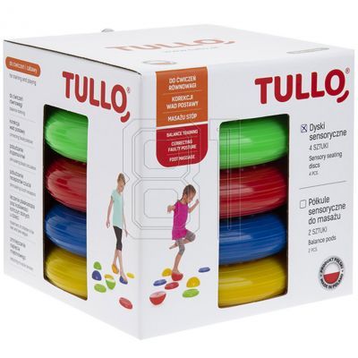 2. Sensorische Scheiben 4 Stück Tullo 457